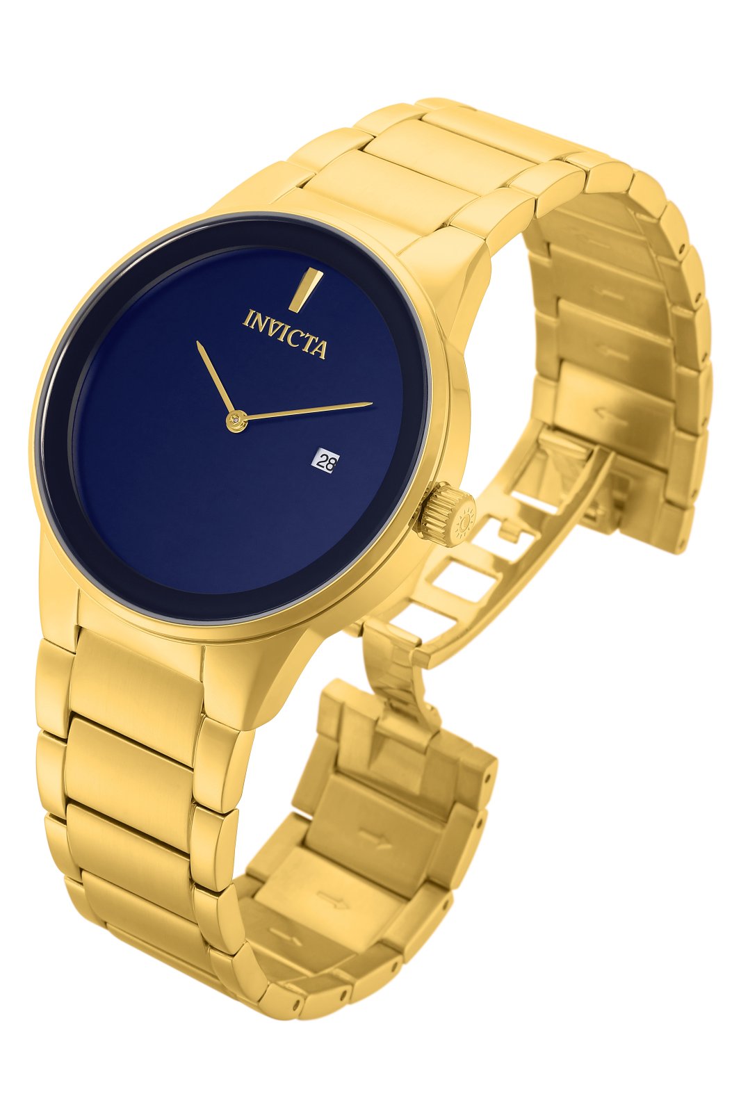 Invicta Specialty 29472 Men's Watch - Quartz Movement - Stainless Steel with Blue Dial - 40 mm