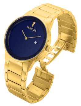 Invicta Specialty 29472 Reloj de Hombre - Movimiento de Cuarzo - Acero Inoxidable con Esfera Azul - 40 mm