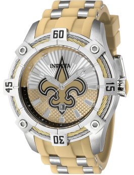 Invicta NFL - New Orleans Saints 42068 Reloj para Hombre Cuarzo  - 52mm