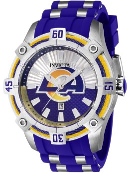 Invicta NFL - Los Angeles Rams 43324 Reloj para Hombre Cuarzo  - 52mm