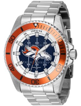 Invicta NFL - Denver Broncos 43329 Reloj para Hombre Cuarzo  - 47mm