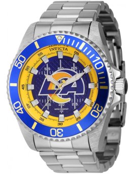 Invicta NFL - Los Angeles Rams 43330 Reloj para Hombre Cuarzo  - 47mm