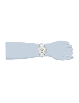Invicta S1 Rally 24083 Orologio da Uomo - Movimento al Quarzo - Acciaio Inossidabile con Quadrante Bianco - 48 mm