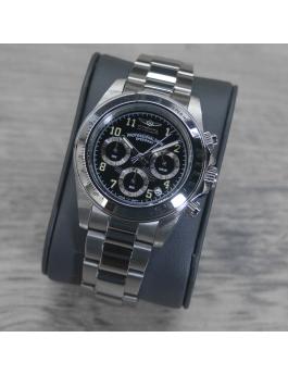 Invicta Speedway 17025 Relógio Masculino - Movimento de Quartzo - Aço Inoxidável com Mostrador Preto - 39 mm