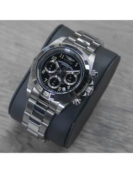 Invicta Speedway 17025 Relógio Masculino - Movimento de Quartzo - Aço Inoxidável com Mostrador Preto - 39 mm
