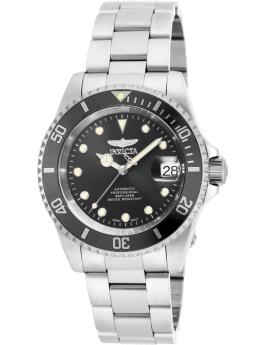 Invicta Pro Diver 17044 Reloj de Hombre - Movimiento Automático - Acero Inoxidable con Esfera Negra - 40 mm