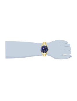 Invicta Pro Diver 17052 Reloj para Hombre - Movimiento de Cuarzo - Acero Inoxidable con Esfera Azul - 37 mm