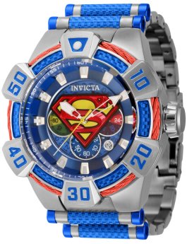 Invicta DC Comics - Superman 40831 Relógio de Homem Quartzo  - 52mm