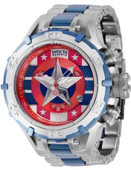 Invicta Marvel - Captain America 41555 Men's Quartz Watch - 54mm