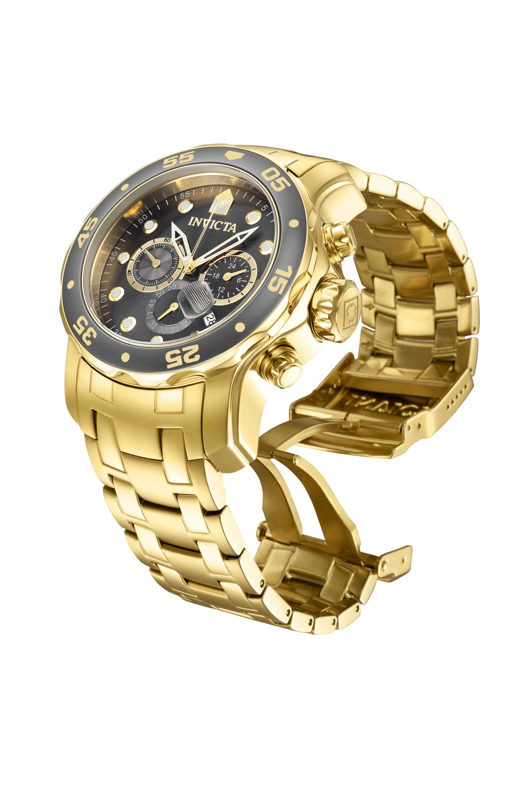 Invicta Pro Diver 45728 Orologio Uomo – 48 Mm, Quarzo, Quadrante Blu, Acciaio Inox, Impermeabile 10 Bar