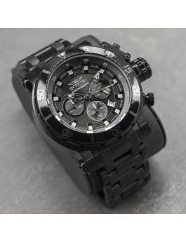 Invicta Coalition Forces 32727 Relógio Masculino - Movimento de Quartzo - Aço Inoxidável com Mostrador Preto - 52 mm
