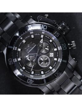 Invicta Coalition Forces 32727 Relógio Masculino - Movimento de Quartzo - Aço Inoxidável com Mostrador Preto - 52 mm