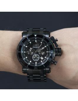 Invicta Coalition Forces 32727 Relógio Masculino - Movimento de Quartzo - Aço Inoxidável com Mostrador Preto - 52 mm