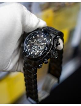 Invicta Coalition Forces 32727 Relógio Masculino - Movimento de Quartzo - Aço Inoxidável com Mostrador Preto - 52 mm