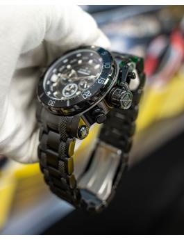 Invicta Coalition Forces 32727 Relógio Masculino - Movimento de Quartzo - Aço Inoxidável com Mostrador Preto - 52 mm