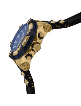 Invicta Bolt 39187 Herenhorloge - Quartz Uurwerk - Roestvrij Staal met Blauwe Wijzerplaat - 52 mm