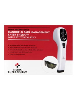 Dispositivo di Terapia Laser Portatile Medic Therapeutics con Occhiali di Protezione