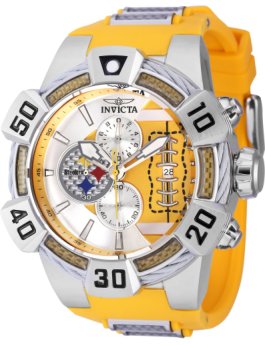 Invicta NFL - Pittsburgh Steelers 41574 Montre Homme  - 52mm
