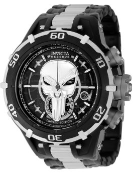 Invicta Marvel - Punisher 41553 Relógio de Homem Quartzo  - 54mm