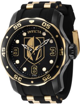 Invicta NHL - Vegas Golden Knights 42321 nero Orologio Uomo Quarzo  - 48mm