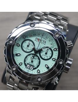 Invicta Reserve - Specialty Subaqua 43312 Reloj para Hombre - Movimiento de Cuarzo - Acero Inoxidable con Esfera Azul - 52 mm