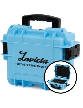 Invicta Watch Box  - 3 Slot - DC3-LTBLU