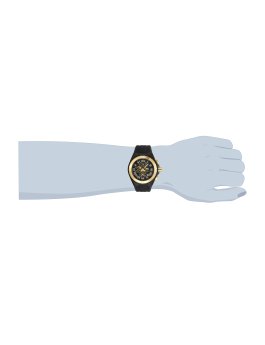 TechnoMarine Cruise TM-119016 Relógio Masculino - Movimento de Quartzo - Aço Inoxidável com Mostrador Preto - 46 mm