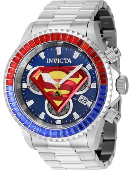 Invicta DC Comics - Superman 41263 Reloj para Hombre Cuarzo  - 47mm