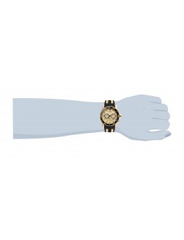 Invicta Pro Diver - SCUBA 17566 Reloj de Hombre - Movimiento de Cuarzo - Acero Inoxidable con Esfera Dorada - 48 mm