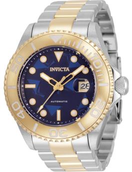 Invicta Cruiseline 34493 Herrenuhr - Automatikwerk - Edelstahl mit blauem Zifferblatt - 47 mm