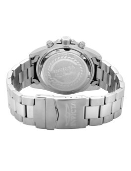 Invicta Pro Diver 1768 Montre Homme - Mouvement Quartz - Acier Inoxydable avec Cadran Noir - 43 mm