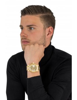 Invicta Pro Diver 1774 Reloj para Hombre - Movimiento de Cuarzo - Acero Inoxidable con Esfera Dorada - 43 mm