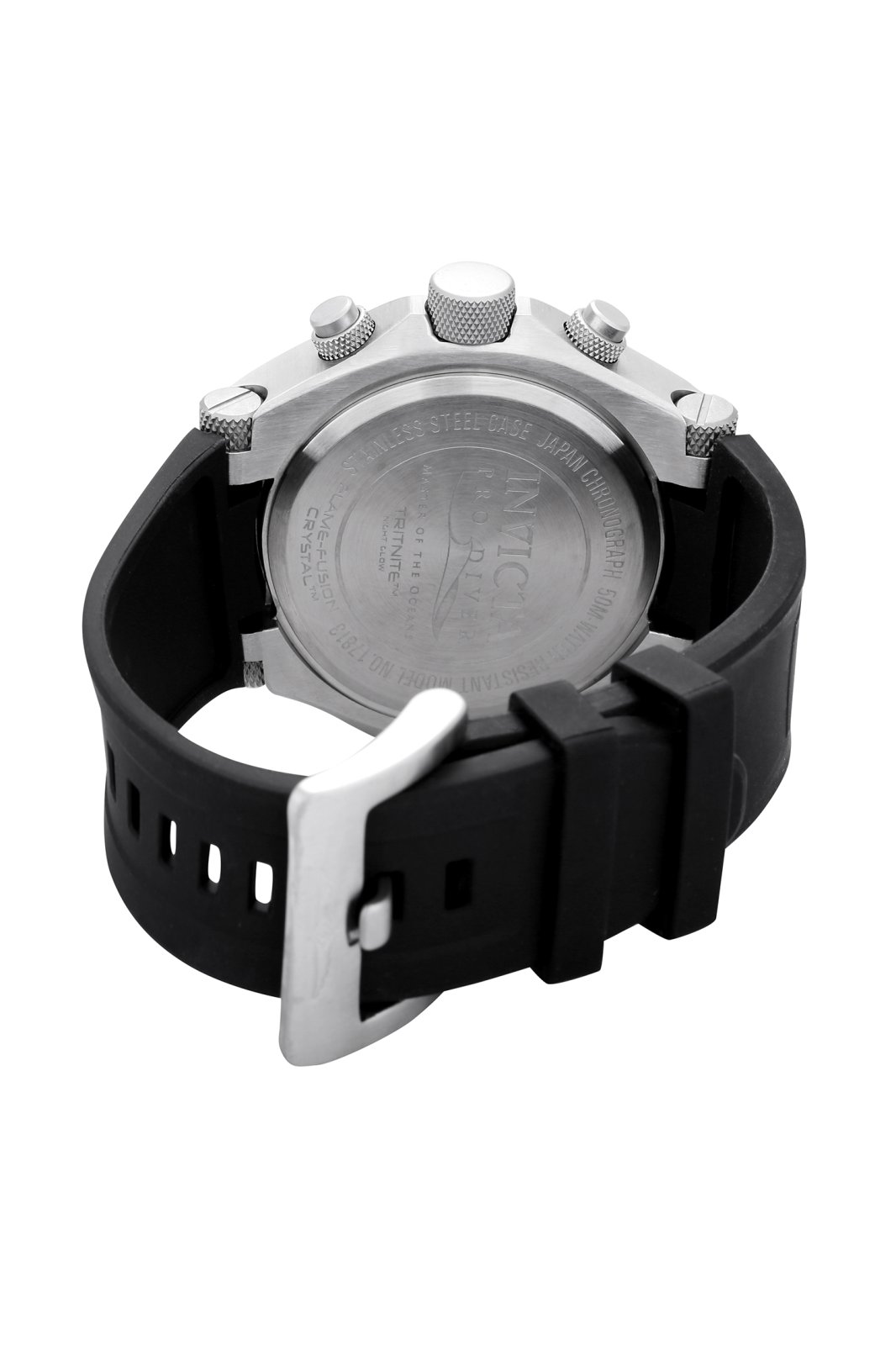 Invicta Pro Diver 17813 Orologio Uomo Quarzo - Cassa 50mm In Acciaio, Quadrante Blu, Impermeabile 5 Bar
