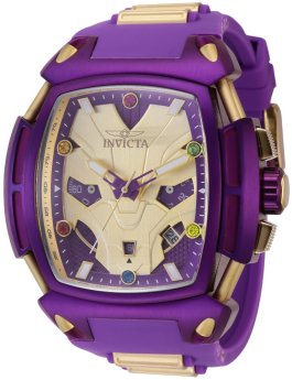 Invicta Marvel - Thanos 43163 Men's Quartz Watch - 53mm