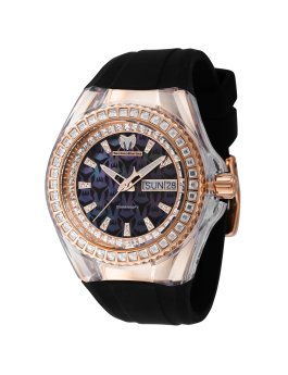 TechnoMarine Cruise TM-121176 Reloj de Mujer - Movimiento de Cuarzo - Acero Inoxidable con Esfera de Madreperla - 40 mm