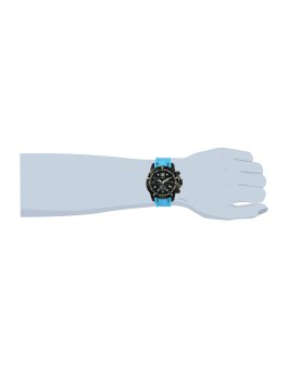 Invicta Speedway 20075 Reloj de Hombre - Movimiento de Cuarzo - Acero Inoxidable con Esfera Negra - 51 mm