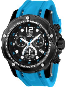 Invicta Speedway 20075 Relógio Masculino - Movimento Quartz - Aço Inoxidável com Mostrador Preto - 51 mm