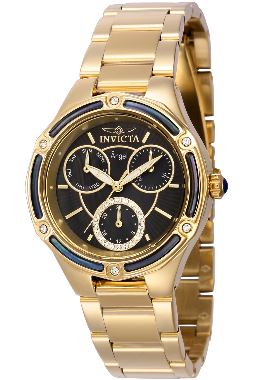 Montre Invicta Pour Femme, Boîtier Or 34 Mm – Élégante Et Discrète, Référence 28477
