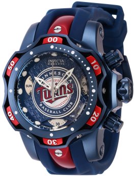 Invicta MLB - Minnesota Twins 41880 Men's Quartz Watch - 44mm