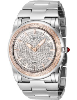 Invicta Reserve - Slim 41098 Relógio de Mulher Quartzo  - 38mm - Com 383 diamantes