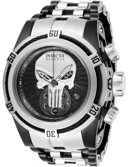 Invicta Marvel - Punisher 27008 Relógio de Homem Quartzo  - 53mm