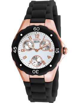Invicta Angel 18799 Reloj de Mujer - Movimiento de Cuarzo - Acero Inoxidable con Esfera Blanca - 38 mm