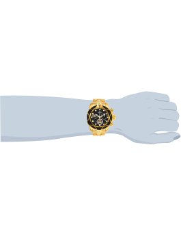 Invicta Reserve - Venom 26654 Men's Watch - Quartz Movement - Stainless Steel with Black Dial - 52 mm
