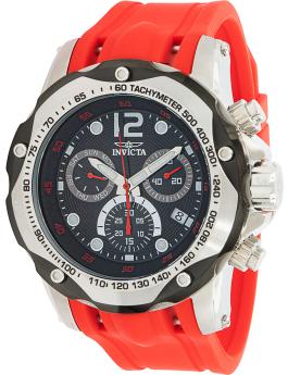 Invicta Speedway 33934 Orologio da Uomo - Movimento al Quarzo - Acciaio Inossidabile con Quadrante Nero - 51 mm