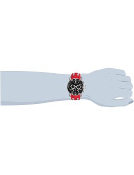 Invicta Pro Diver 34009 Herren Uhr - Quartz Bewegung - Edelstahl mit schwarzem Zifferblatt - 48 mm