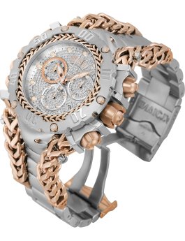 Invicta Gladiator 34442 Men's Quartz Watch - 55mm - With 280 diamonds