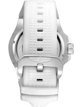 Invicta Aviator 36853 Men's Watch - Quartz Movement - Stainless Steel with White Dial - 50 mm