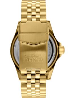 Invicta Pro Diver 36860 Herrenuhr - Quarzwerk - Edelstahl mit schwarzem Zifferblatt - 40 mm
