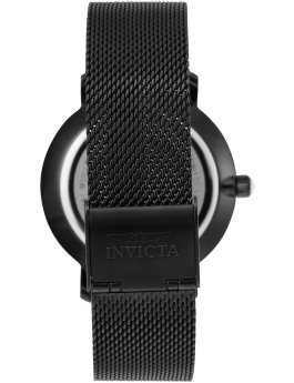 Invicta Angel 36911 Reloj de Mujer - Movimiento de Cuarzo - Acero Inoxidable con Esfera Plateada - 38 mm