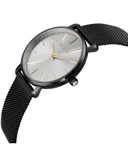 Invicta Angel 36911 Reloj de Mujer - Movimiento de Cuarzo - Acero Inoxidable con Esfera Plateada - 38 mm